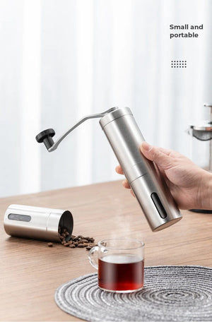 Planet Gates Manual Coffee Grinder Hand Steel Ceramics Core Coffee Grinding Hand Mill Cafe Burr Mill Grinder Ceramic Corn Coffee Machine