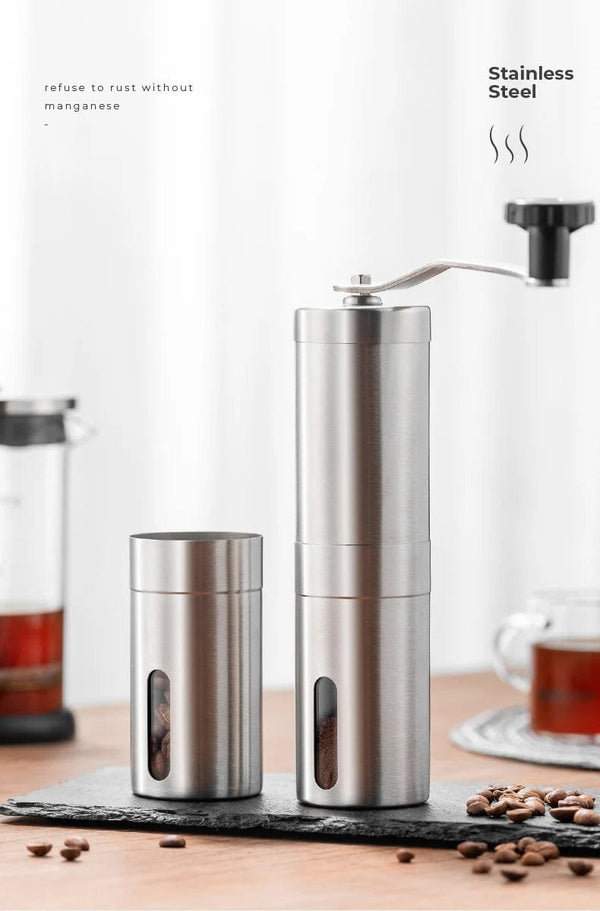 Planet Gates Manual Coffee Grinder Hand Steel Ceramics Core Coffee Grinding Hand Mill Cafe Burr Mill Grinder Ceramic Corn Coffee Machine
