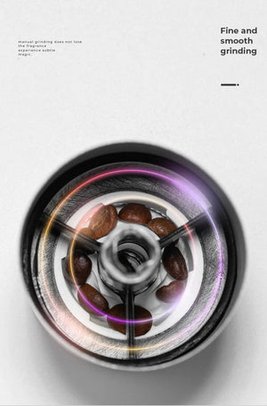 Planet Gates Manual Coffee Grinder Hand Steel Ceramics Core Coffee Grinding Hand Mill Cafe Burr Mill Grinder Ceramic Corn Coffee Machine