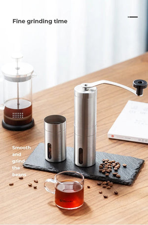 Planet Gates Manual Coffee Grinder Hand Steel Ceramics Core Coffee Grinding Hand Mill Cafe Burr Mill Grinder Ceramic Corn Coffee Machine