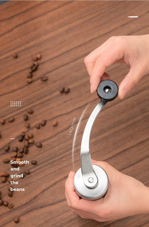 Planet Gates Manual Coffee Grinder Hand Steel Ceramics Core Coffee Grinding Hand Mill Cafe Burr Mill Grinder Ceramic Corn Coffee Machine