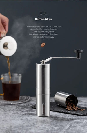 Planet Gates Manual Coffee Grinder Hand Steel Ceramics Core Coffee Grinding Hand Mill Cafe Burr Mill Grinder Ceramic Corn Coffee Machine