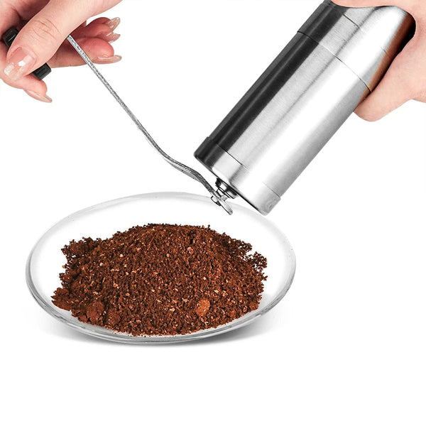 Planet Gates Manual Coffee Grinder Mini Stainless Steel Hand Handmade Coffee Bean Grinders Mill Foamer Kitchen Tool Coffee Accessories