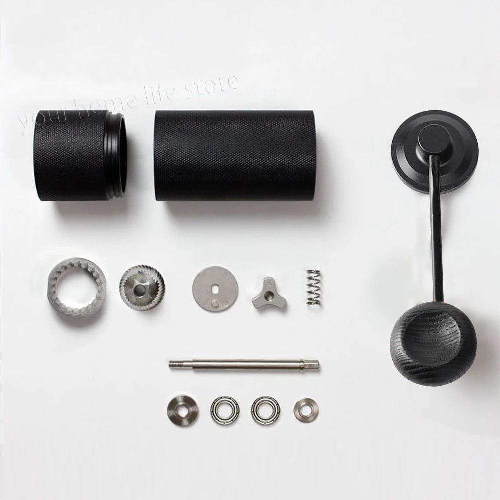 Planet Gates Manual Coffee Grinder Stainless Steel Adjustable Hand Burr Coffee Bean Manual Burr Grinder for Aeropress Espresso French Press