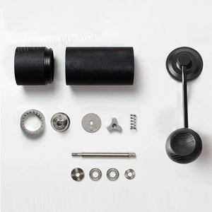 Planet Gates Manual Coffee Grinder Stainless Steel Adjustable Hand Burr Coffee Bean Manual Burr Grinder for Aeropress Espresso French Press