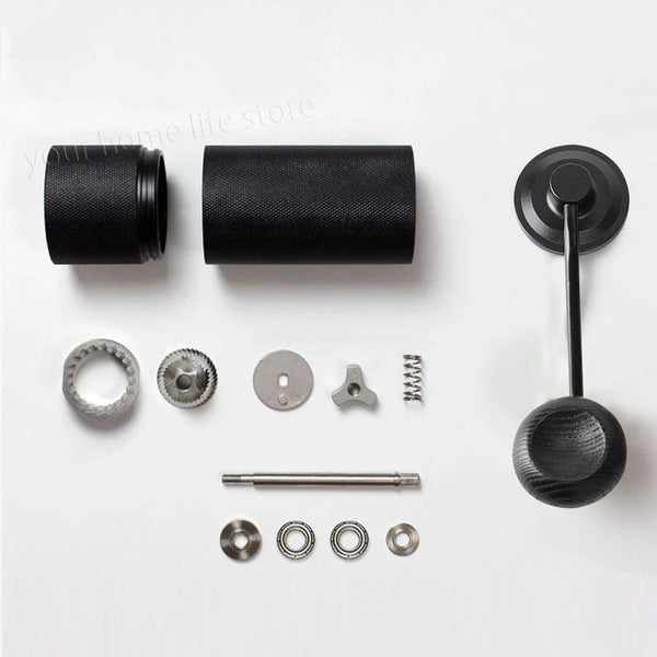 Planet Gates Manual Coffee Grinder Stainless Steel Adjustable Hand Burr Coffee Bean Manual Burr Grinder for Aeropress Espresso French Press