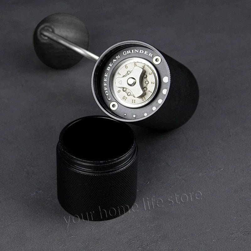 Planet Gates Manual Coffee Grinder Stainless Steel Adjustable Hand Burr Coffee Bean Manual Burr Grinder for Aeropress Espresso French Press