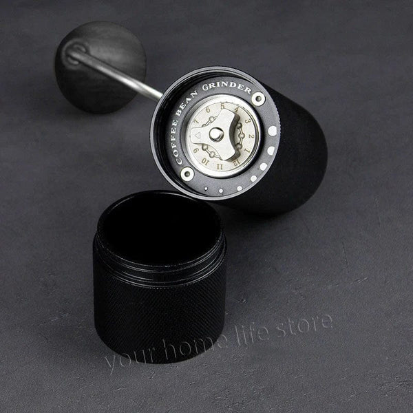 Planet Gates Manual Coffee Grinder Stainless Steel Adjustable Hand Burr Coffee Bean Manual Burr Grinder for Aeropress Espresso French Press