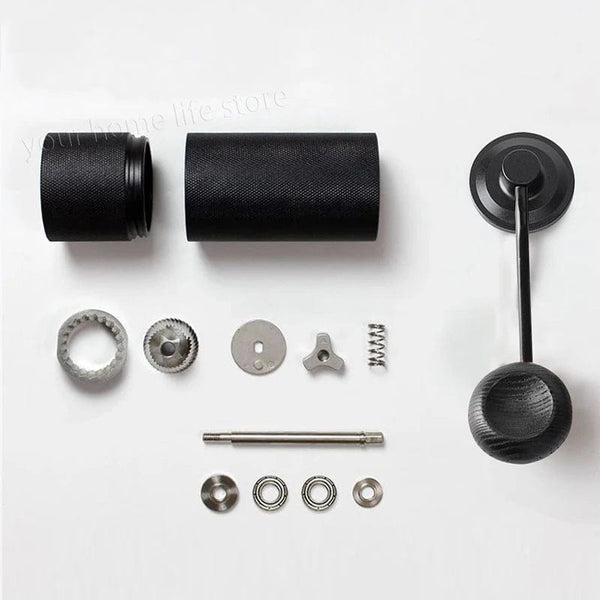 Planet Gates Manual Coffee Grinder Stainless Steel Adjustable Hand Burr Coffee Bean Manual Burr Grinder for Aeropress Espresso French Press