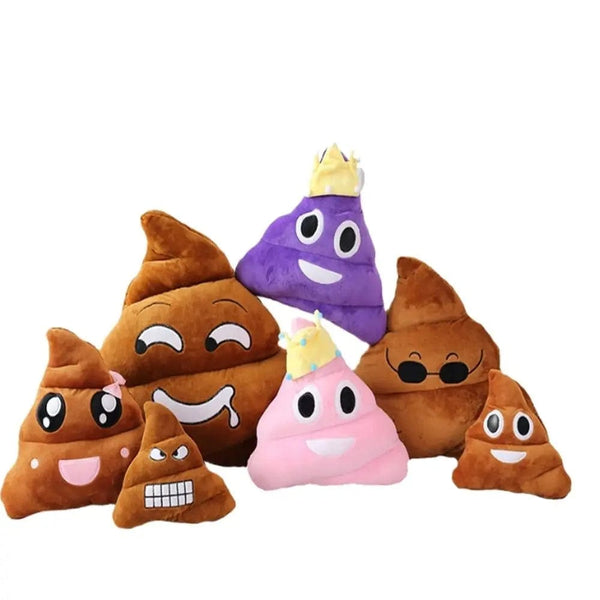 Planet Gates Many  Size Poo Expression Plush Toys Friends Funny  Freative Poo Funny Doll Send Friends Children Birthday Christmas Gift