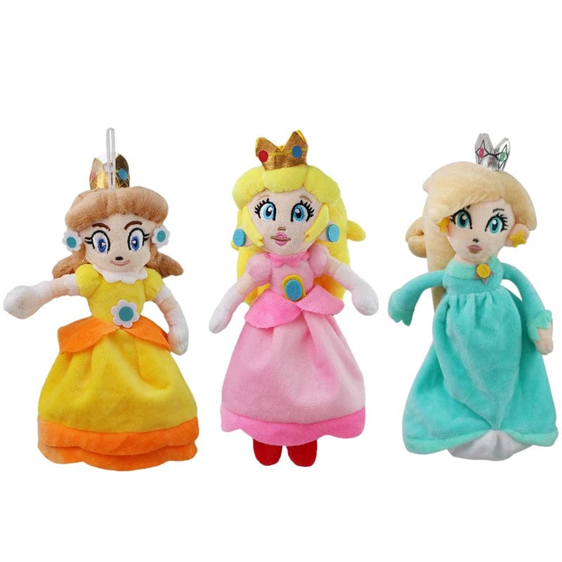 Planet Gates Mario Bros Plush Toys Luigi Yoshi Princess Peach Toadette Bowser JR Waluigi Wario Anime Stuffed Cartoon Peluche Dolls