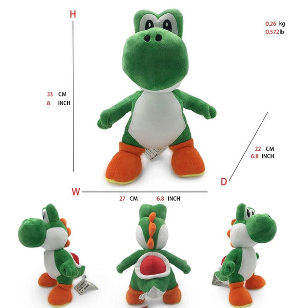 Planet Gates Mario Bros Plush Toys Luigi Yoshi Princess Peach Toadette Bowser JR Waluigi Wario Anime Stuffed Cartoon Peluche Dolls