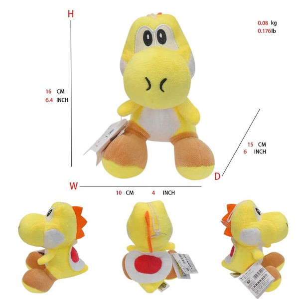 Planet Gates Mario Bros Plush Toys Luigi Yoshi Princess Peach Toadette Bowser JR Waluigi Wario Anime Stuffed Cartoon Peluche Dolls