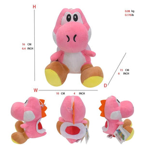 Planet Gates Mario Bros Plush Toys Luigi Yoshi Princess Peach Toadette Bowser JR Waluigi Wario Anime Stuffed Cartoon Peluche Dolls