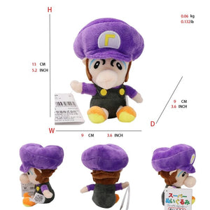 Planet Gates Mario Bros Plush Toys Luigi Yoshi Princess Peach Toadette Bowser JR Waluigi Wario Anime Stuffed Cartoon Peluche Dolls