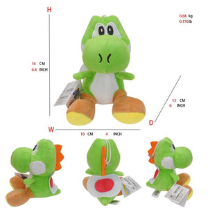 Planet Gates Mario Bros Plush Toys Luigi Yoshi Princess Peach Toadette Bowser JR Waluigi Wario Anime Stuffed Cartoon Peluche Dolls