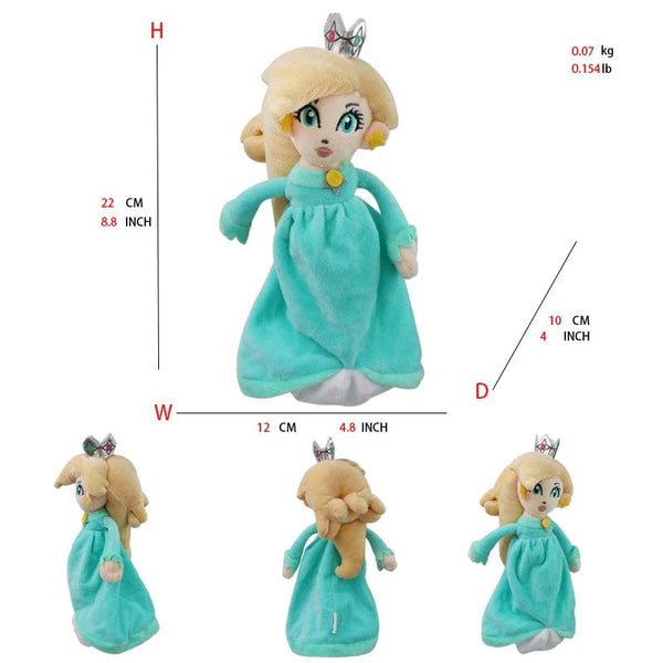 Planet Gates Mario Bros Plush Toys Luigi Yoshi Princess Peach Toadette Bowser JR Waluigi Wario Anime Stuffed Cartoon Peluche Dolls