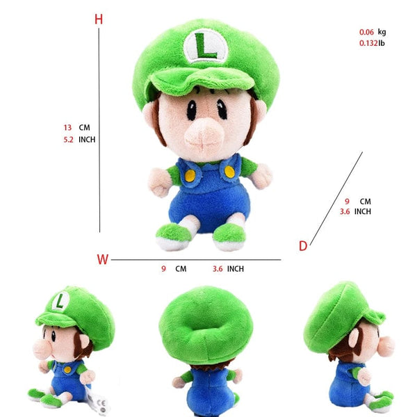 Planet Gates Mario Bros Plush Toys Luigi Yoshi Princess Peach Toadette Bowser JR Waluigi Wario Anime Stuffed Cartoon Peluche Dolls