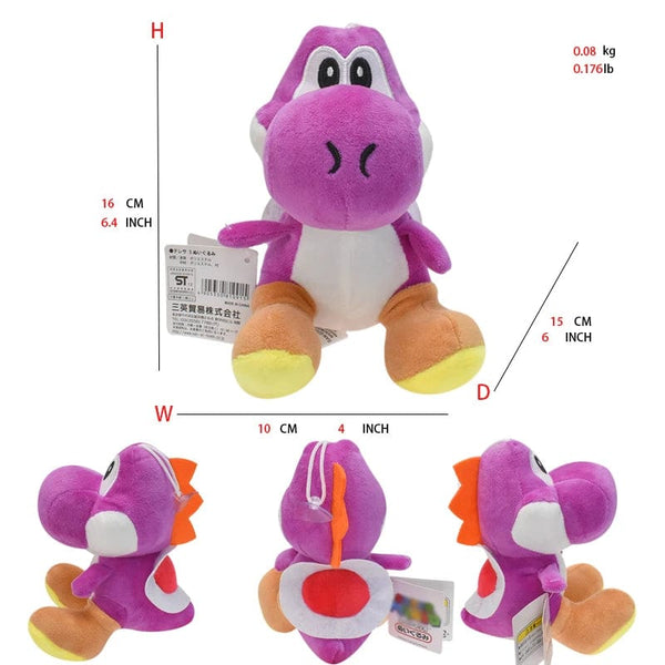 Planet Gates Mario Bros Plush Toys Luigi Yoshi Princess Peach Toadette Bowser JR Waluigi Wario Anime Stuffed Cartoon Peluche Dolls