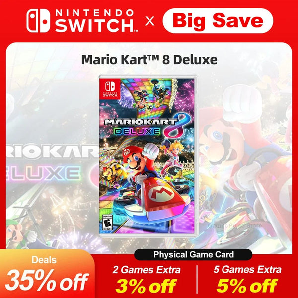 Planet Gates Mario Kart 8 Deluxe Nintendo Switch Game Deals 100% Official Original Physical Game Card Racing Genre for Switch OLED Lite
