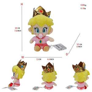 Planet Gates Mario Princess Peach Daisy Toadette Rosalina Pauline Baby Princess Toys Mario Plush Stuffed Animal Doll Birthday Gifts