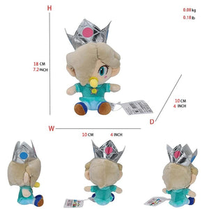 Planet Gates Mario Princess Peach Daisy Toadette Rosalina Pauline Baby Princess Toys Mario Plush Stuffed Animal Doll Birthday Gifts