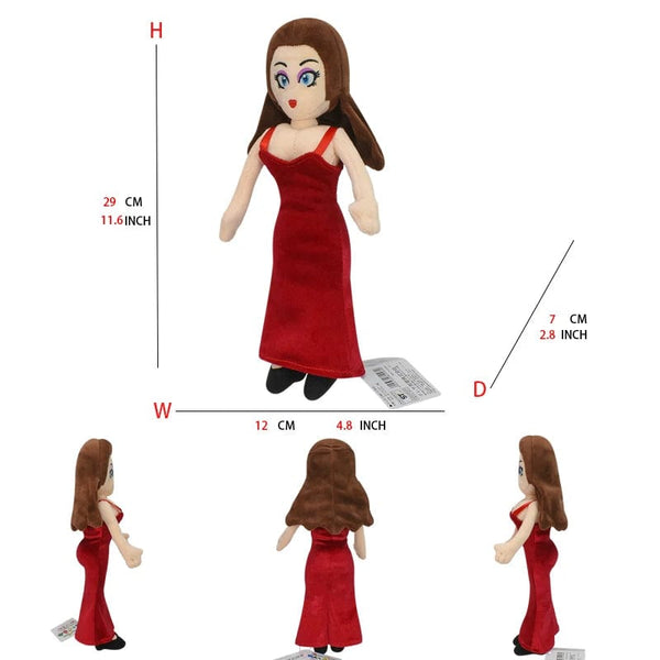 Planet Gates Mario Princess Peach Daisy Toadette Rosalina Pauline Baby Princess Toys Mario Plush Stuffed Animal Doll Birthday Gifts