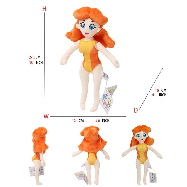 Planet Gates Mario Princess Peach Daisy Toadette Rosalina Pauline Baby Princess Toys Mario Plush Stuffed Animal Doll Birthday Gifts