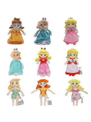 Planet Gates Mario Princess Peach Daisy Toadette Rosalina Pauline Baby Princess Toys Mario Plush Stuffed Animal Doll Birthday Gifts