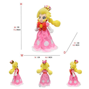 Planet Gates Mario Princess Peach Daisy Toadette Rosalina Pauline Baby Princess Toys Mario Plush Stuffed Animal Doll Birthday Gifts
