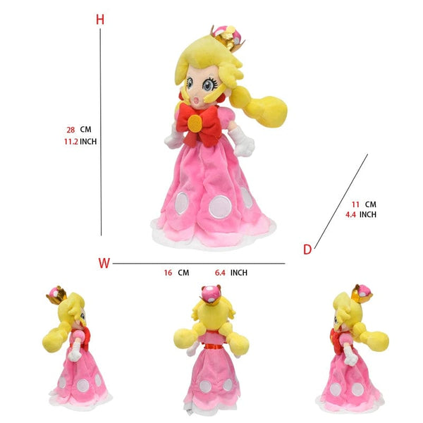 Planet Gates Mario Princess Peach Daisy Toadette Rosalina Pauline Baby Princess Toys Mario Plush Stuffed Animal Doll Birthday Gifts