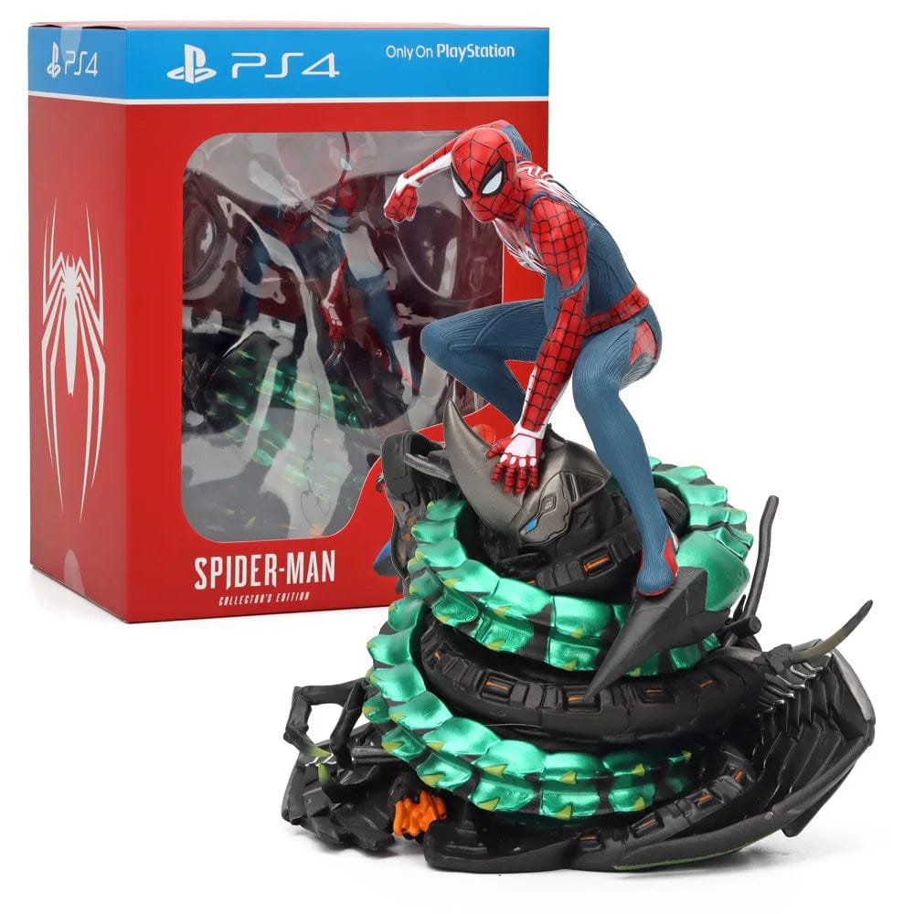 Planet Gates Marvel Collectible Toys 19cm Statue PS4 Edition Spiderman Figure