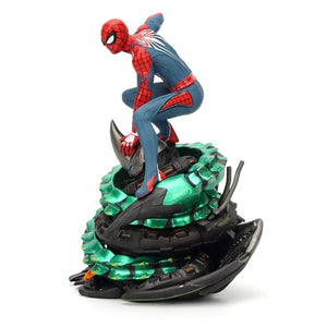 Planet Gates Marvel Collectible Toys 19cm Statue PS4 Edition Spiderman Figure