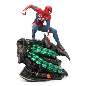Planet Gates Marvel Collectible Toys 19cm Statue PS4 Edition Spiderman Figure