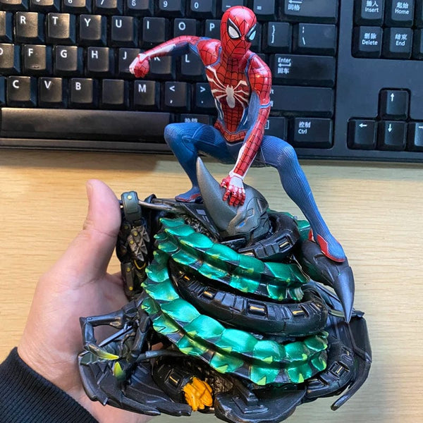 Planet Gates Marvel Collectible Toys 19cm Statue PS4 Edition Spiderman Figure