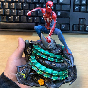 Planet Gates Marvel Collectible Toys 19cm Statue PS4 Edition Spiderman Figure