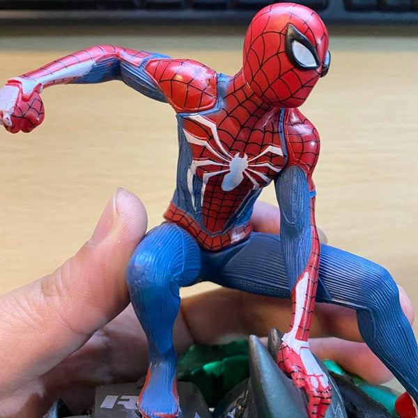 Planet Gates Marvel Collectible Toys 19cm Statue PS4 Edition Spiderman Figure