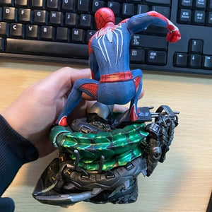 Planet Gates Marvel Collectible Toys 19cm Statue PS4 Edition Spiderman Figure