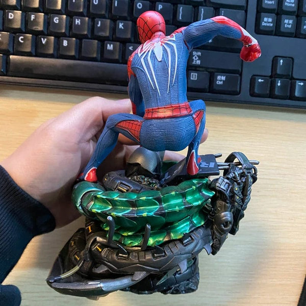 Planet Gates Marvel Collectible Toys 19cm Statue PS4 Edition Spiderman Figure