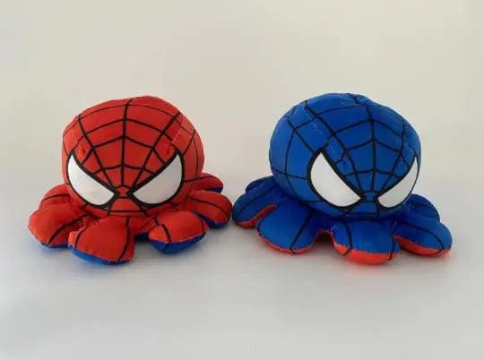 Planet Gates Marvel Plush Doll Avengers Spiderman Iron Man Captain America Hulk Thanos Octopus Plush Cartoon Toy That Can Be Flipped Kid Gift