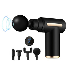 Planet Gates Massage Gun, Deep Tissue Muscle Handheld Percussion Massager For Body, Back And Neck Relaxation, Compact Elegant Design, Holiday Gift