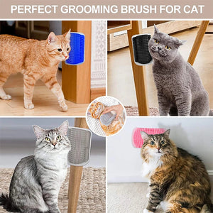 Planet Gates Massager for Cats Pet Products Pets Goods Brush Remove Hair Comb Grooming Table Dogs Care Royal Canin Accessories Things Strip