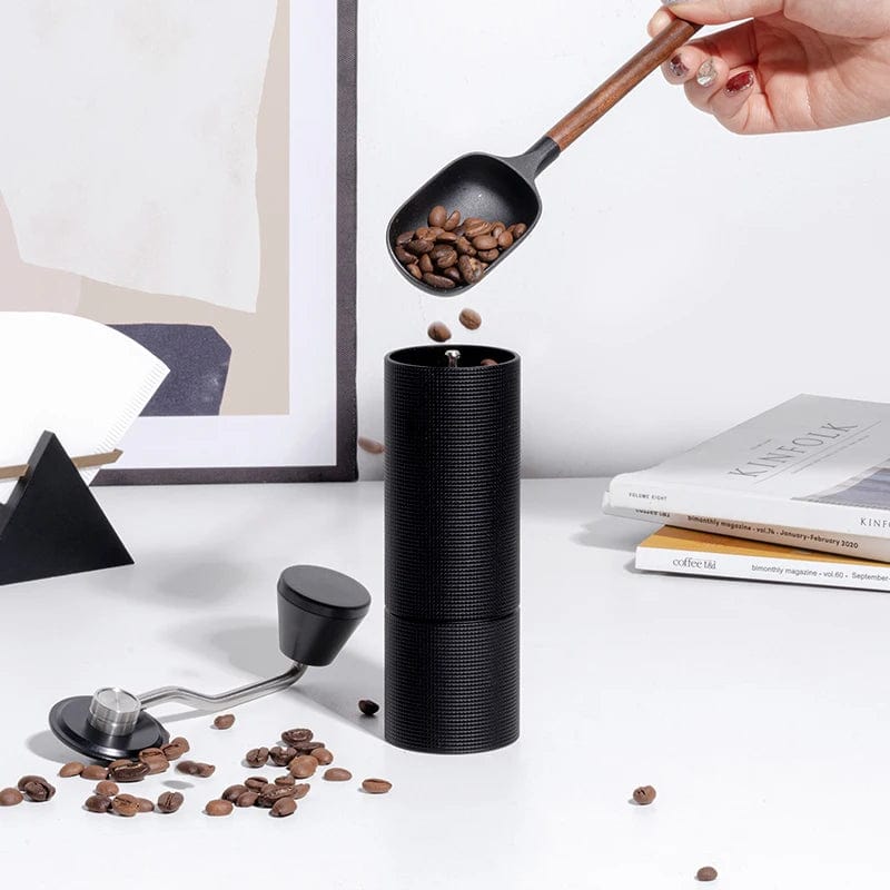 Planet Gates Matte Black C3 TIMEMORE Chestnut C3 Manual Coffee Grinder S2C Burr Inside High Quality Portable Hand Grinder With Double Bearing Positioning