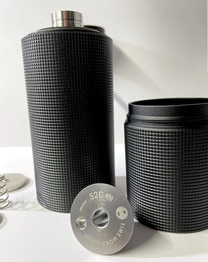 Planet Gates Matte Black C3 TIMEMORE Chestnut C3 Manual Coffee Grinder S2C Burr Inside High Quality Portable Hand Grinder With Double Bearing Positioning