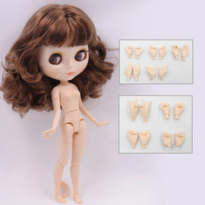 Planet Gates matte face / CHINA / doll and hands AB ICY DBS blyth doll 1/6 bjd toy joint body white skin shiny & matte face 30cm on sale special price toy gift anime doll
