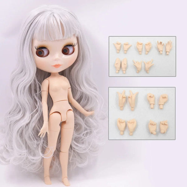 Planet Gates matte face / CHINA / doll and hands AB ICY DBS blyth doll 1/6 bjd toy joint body white skin shiny & matte face 30cm on sale special price toy gift anime doll