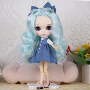 Planet Gates matte face / CHINA / doll and hands AB ICY DBS blyth doll 1/6 bjd toy joint body white skin shiny & matte face 30cm on sale special price toy gift anime doll