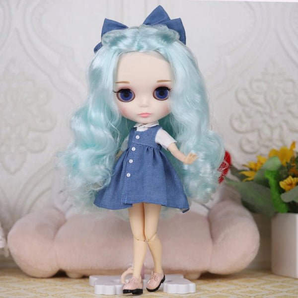 Planet Gates matte face / CHINA / doll and hands AB ICY DBS blyth doll 1/6 bjd toy joint body white skin shiny & matte face 30cm on sale special price toy gift anime doll