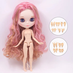 Planet Gates matte face / CHINA / doll and hands AB ICY DBS blyth doll 1/6 bjd toy joint body white skin shiny & matte face 30cm on sale special price toy gift anime doll