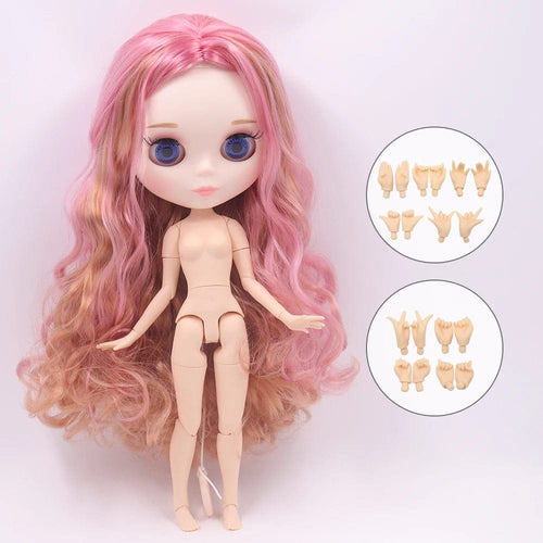 Planet Gates matte face / CHINA / doll and hands AB ICY DBS blyth doll 1/6 bjd toy joint body white skin shiny & matte face 30cm on sale special price toy gift anime doll